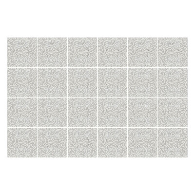 Samolepky na kachličky Vlny a špirály v pohybe