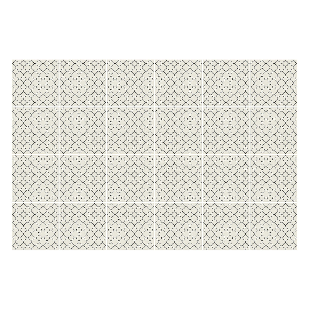 Samolepky na obklady Šesťhranné motívy v mriežke