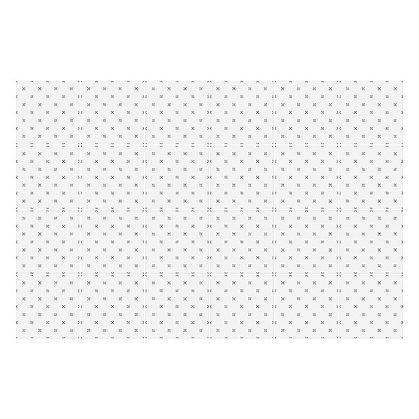 Nálepky na dlaždice Jemné krížiky v mriežke