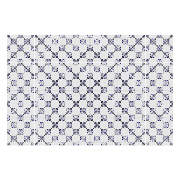 Samolepky na obklady Geometria v symetrii