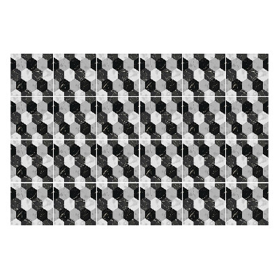 Samolepky na obklady Geometrické šesťuholníky