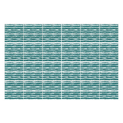 Nálepky na dlaždice Vlny proti čiaram