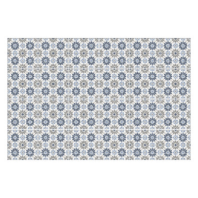 Samolepky na obklady Kvetinový motív v sieťke