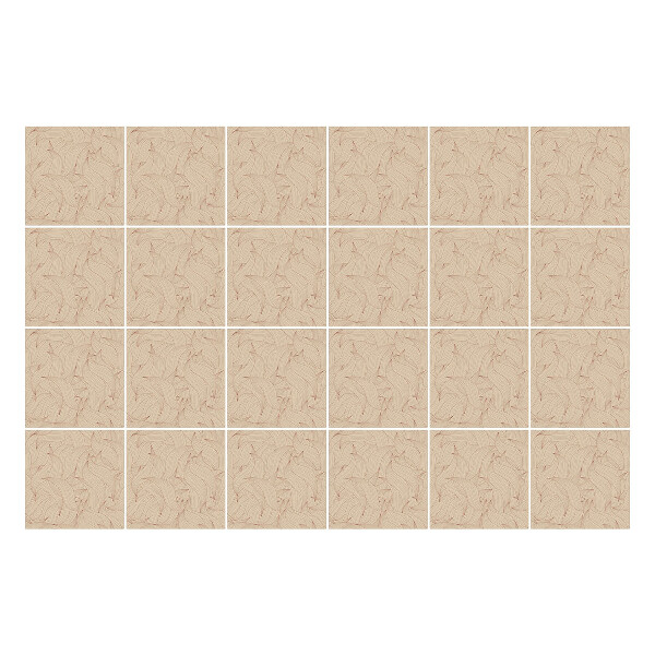 Nálepky na dlaždice V pozadí prepletené listy