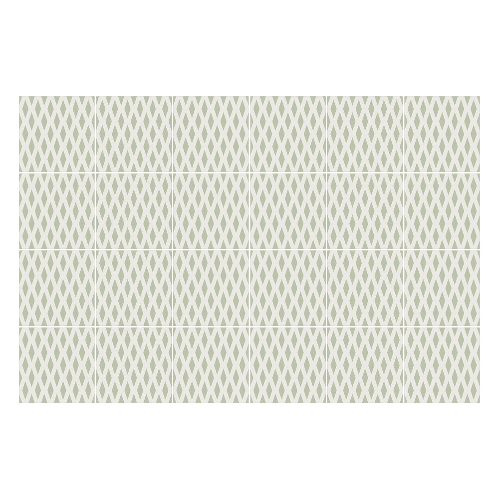 Nálepky na dlaždice Diamantové usporiadanie kosoštvorcov