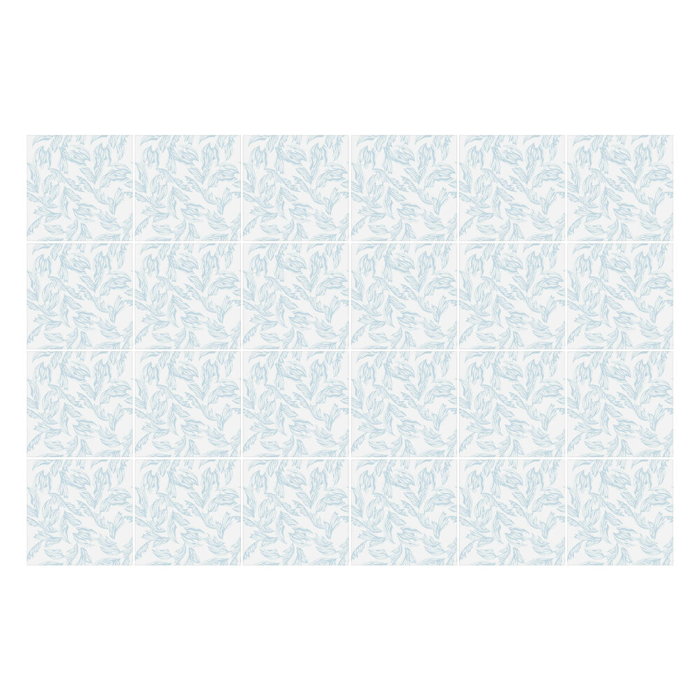 Samolepky na obklady Jemné listy v pohybe