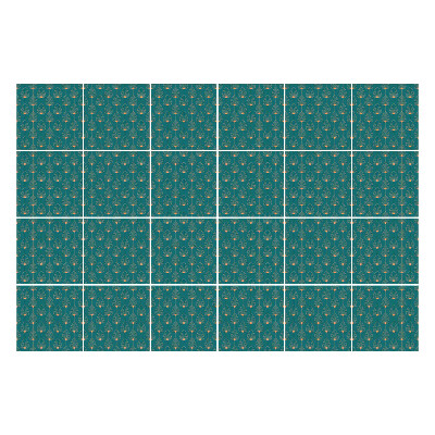 Samolepky na obklady Motív kvapky v sieťke