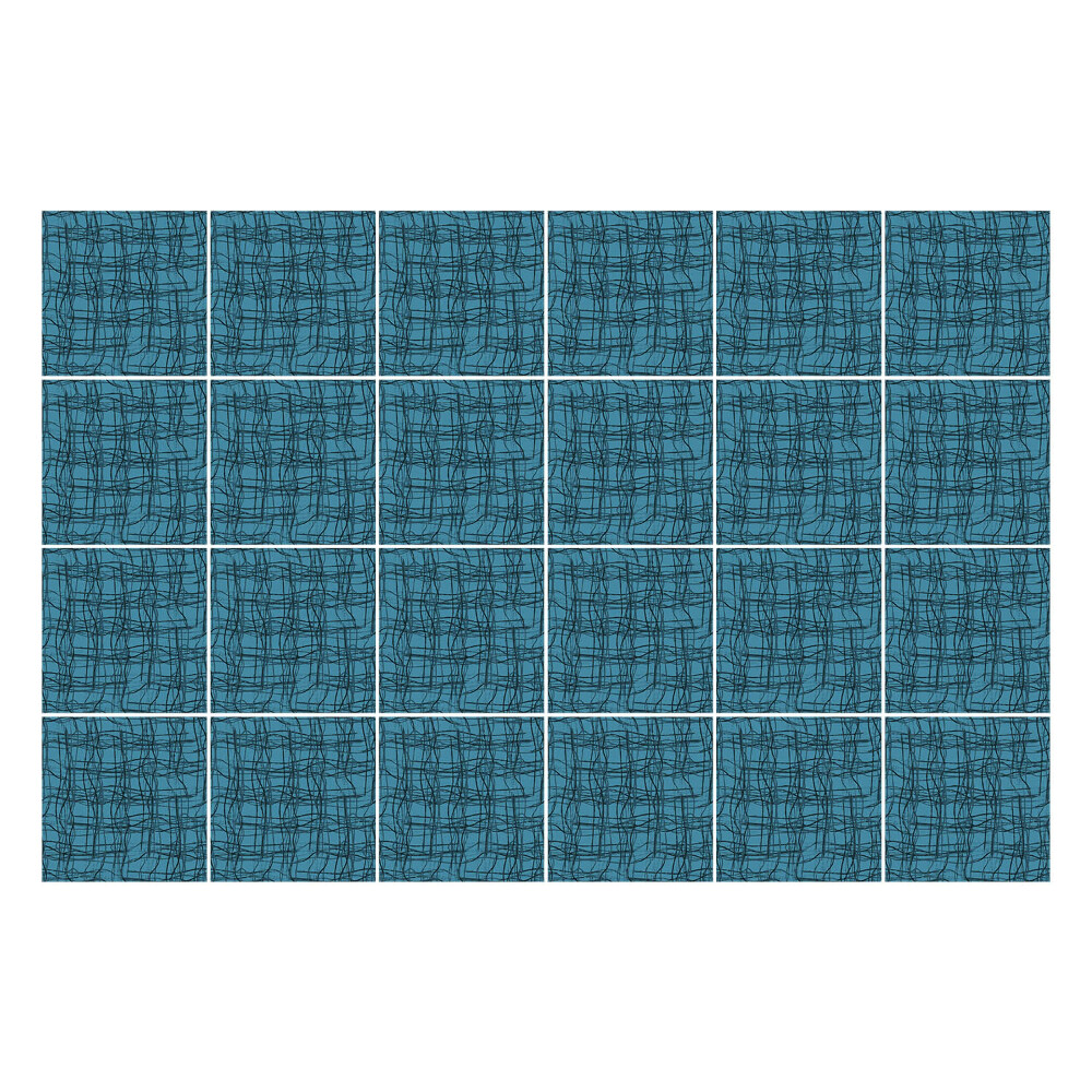 Samolepky na kachličky Geometrické čiary v mriežke