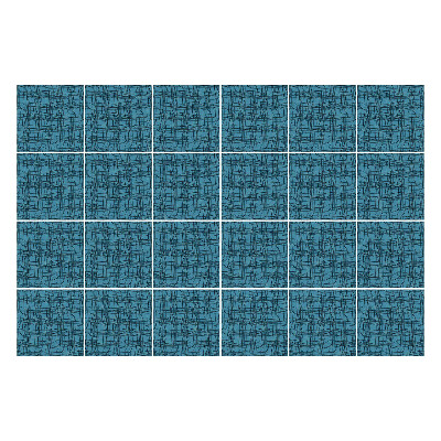 Samolepky na kachličky Geometrické čiary v mriežke