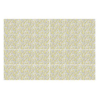 Samolepky na kachličky Jemné konáre s kvetmi