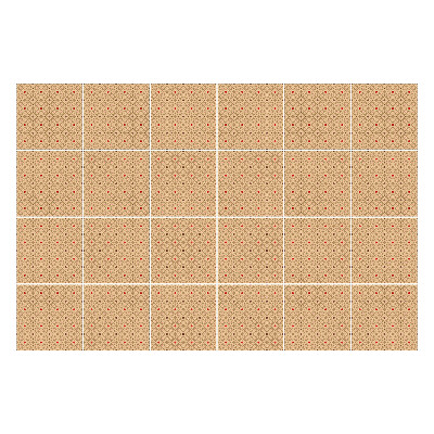 Nálepky na dlaždice Jemný kvetinový motív