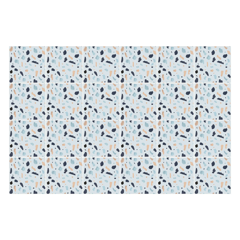 Samolepky na kachličky Abstraktné tvary v pohybe