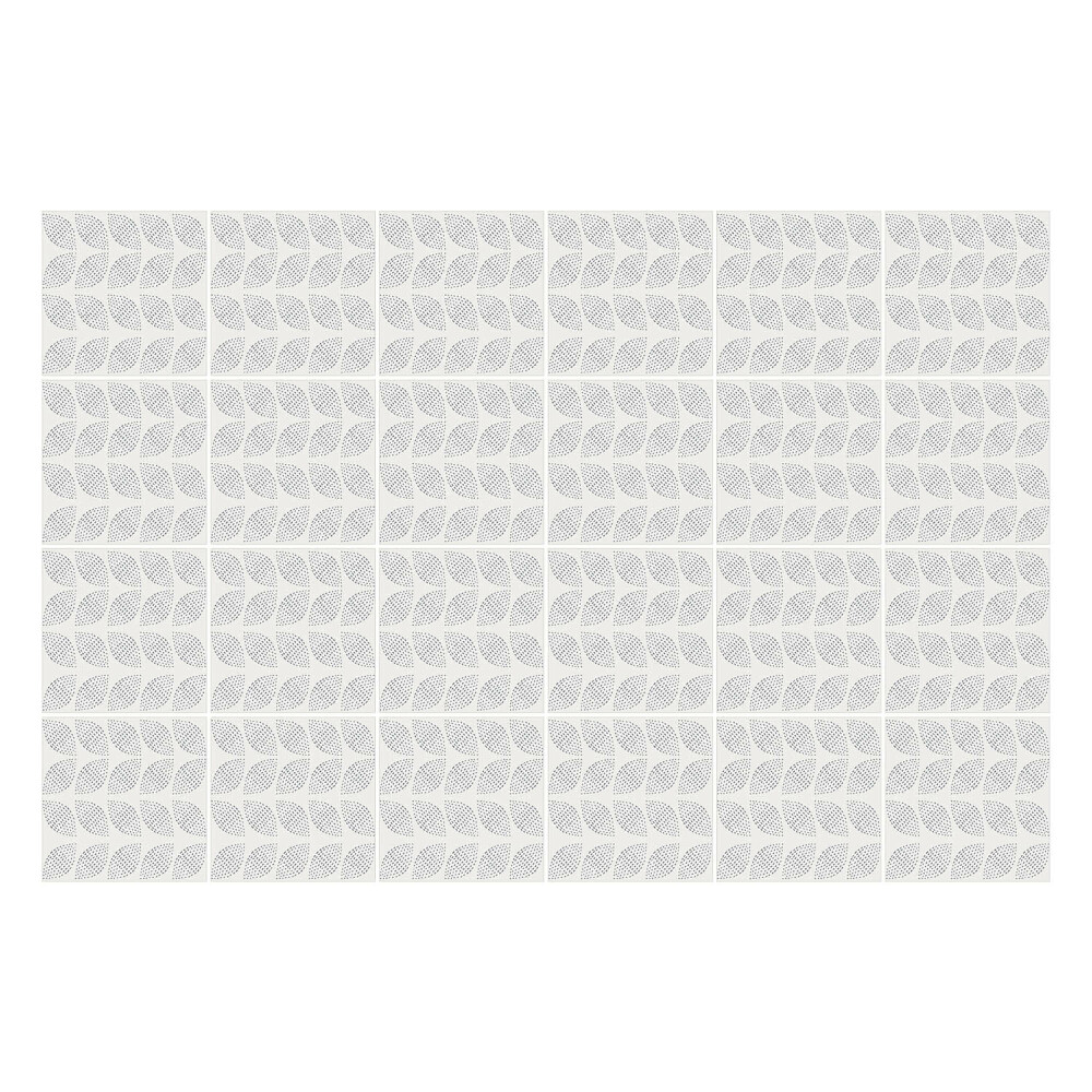 Nálepky na dlaždice Listový motív v rytme