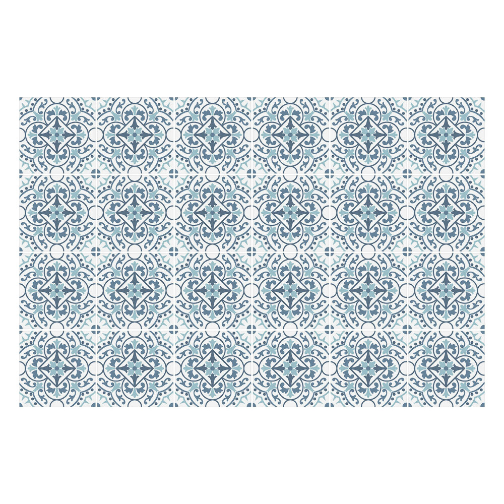 Samolepky na kachličky Kvetinové ozdoby v sieťke