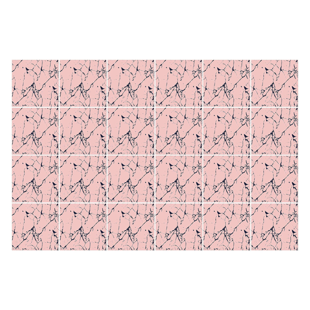 Samolepky na kachličky Abstraktné čiary a bodky