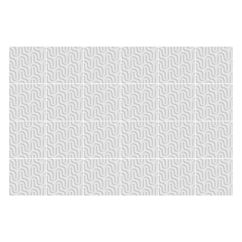 Samolepky na obklady Vlnovky v rozložení