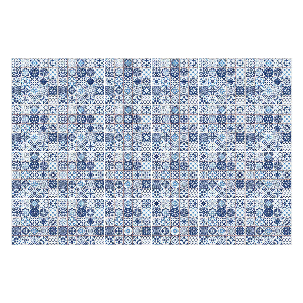 Samolepky na obklady Modré dlaždice