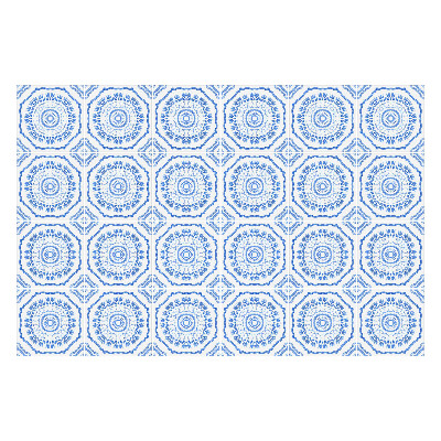 Nálepky na dlaždice Kvetinové ozdoby v dlaždiciach