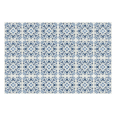 Samolepky na kachličky Modré dlaždice