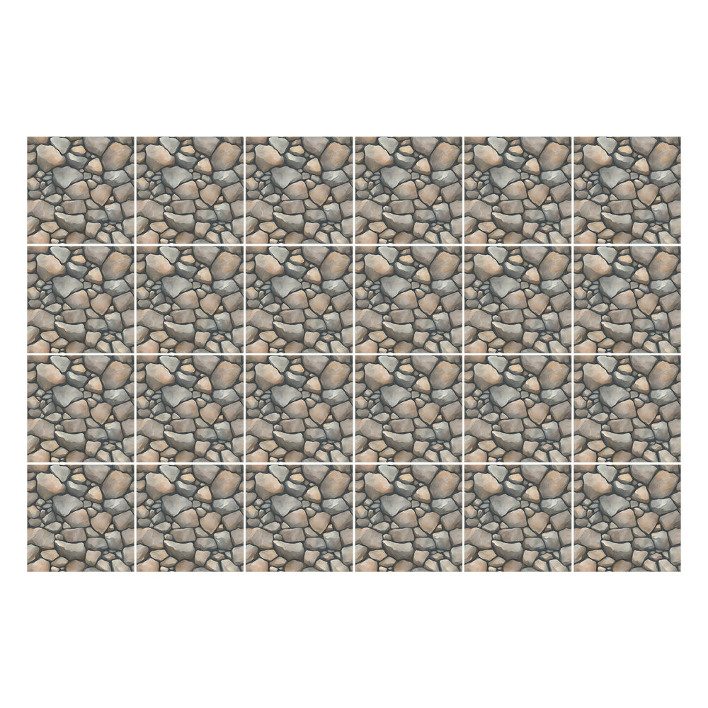 Samolepky na obklady Prírodné kamene v aranžmáne