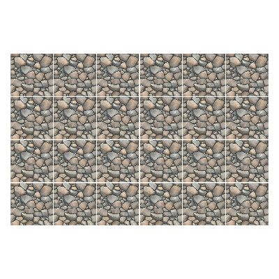 Samolepky na obklady Prírodné kamene v aranžmáne