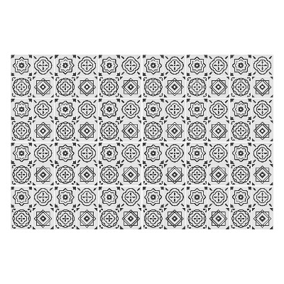 Samolepky na kachličky Kvetinové motívy v sieťke