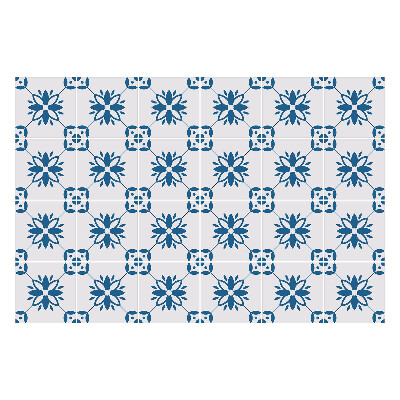 Nálepky na dlaždice Kvetinové motívy v sieťke