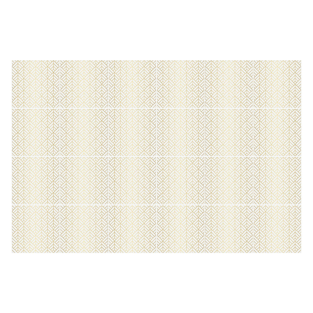 Samolepky na obklady Geometrické čiary a kosoštvorce