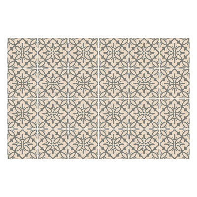 Nálepky na dlaždice Kvetinové ozdoby v sieťke