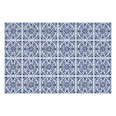 Samolepky na kachličky Bohato zdobená dlažba