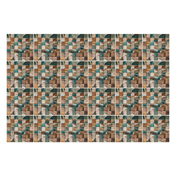 Samolepky na obklady Glazovaná mozaika