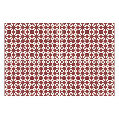 Samolepky na obklady Geometrické obrazce v mriežke