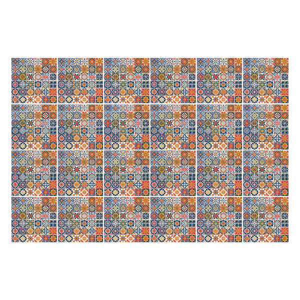 Samolepky na kachličky Farebné mozaikové dlaždice