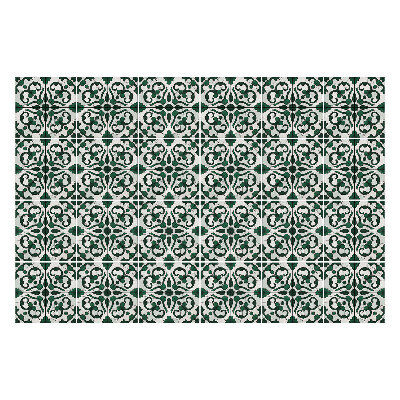 Samolepky na obklady V pozadí kvetinový motív