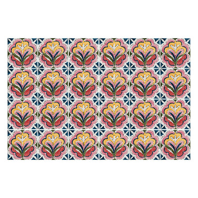 Samolepky na kachličky Kvetinové motívy v aranžmáne