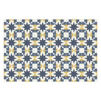 Samolepky na obklady Geometria s hviezdami