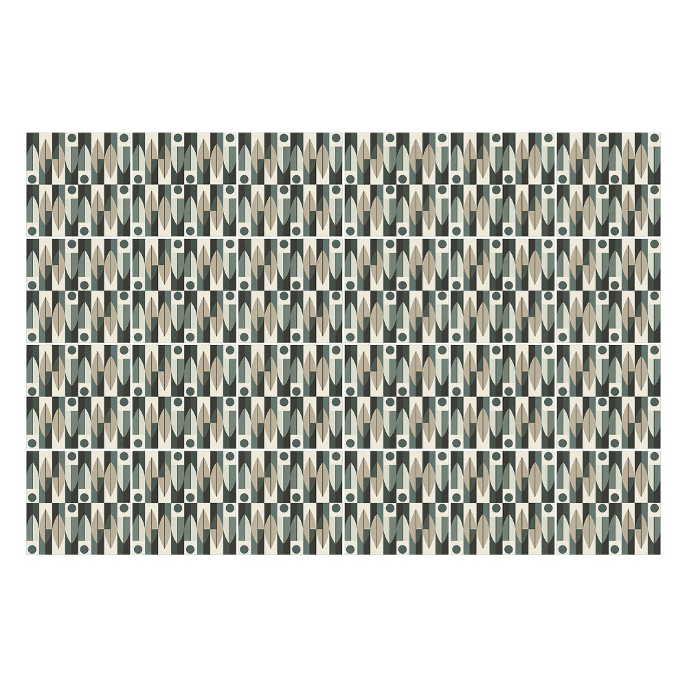 Nálepky na dlaždice Abstraktné geometrické tvary