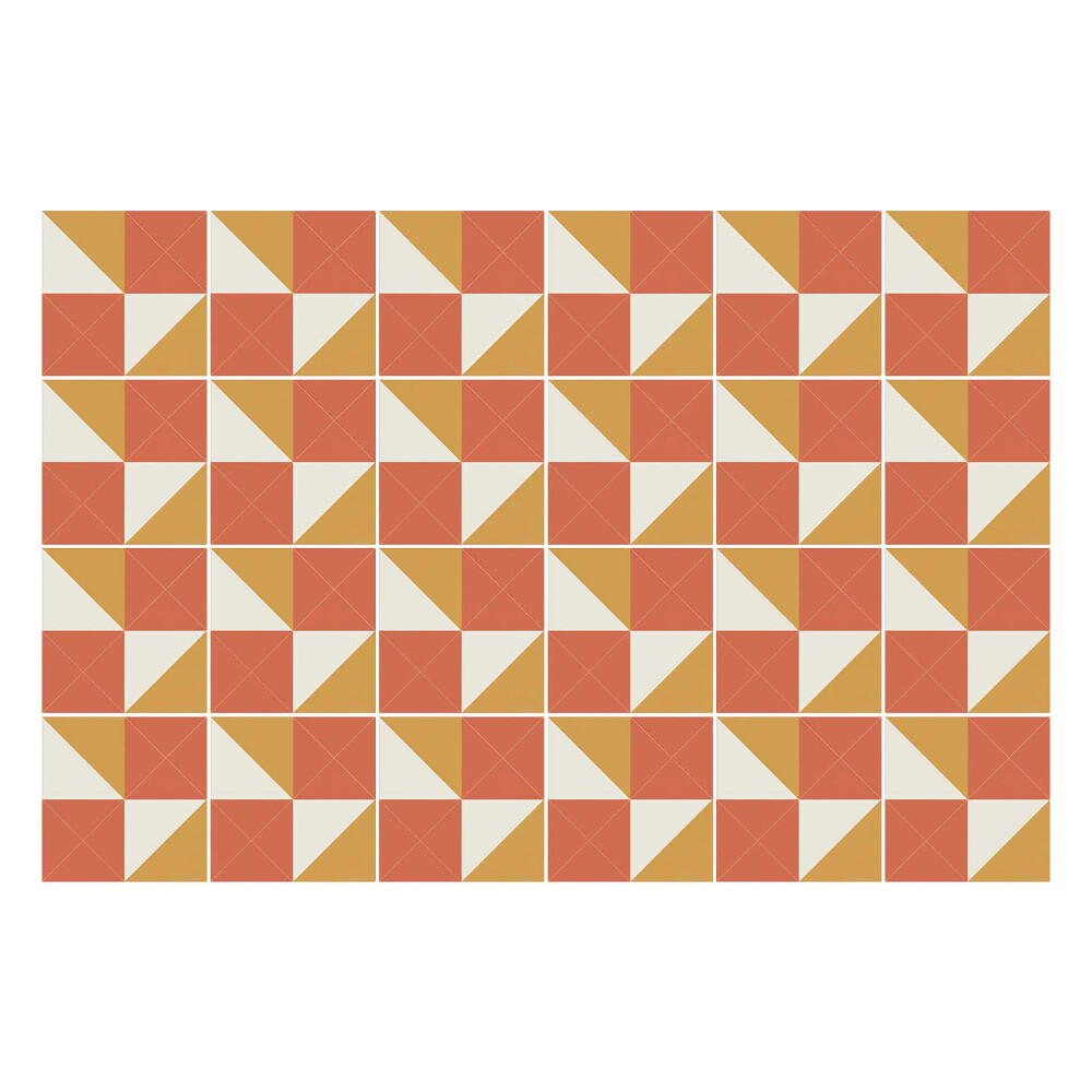 Samolepky na kachličky Geometria trojuholníka