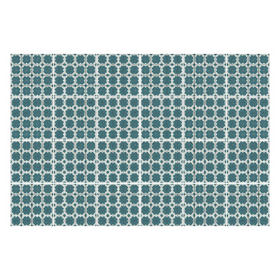 Nálepky na dlaždice Kvetinový motív v sieťke