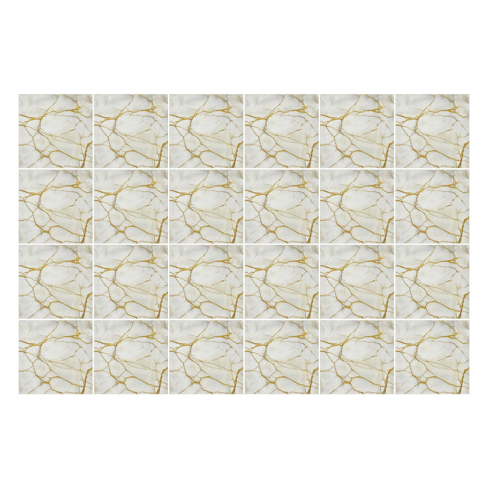 Nálepky na dlaždice Elegantný mramor so žilami