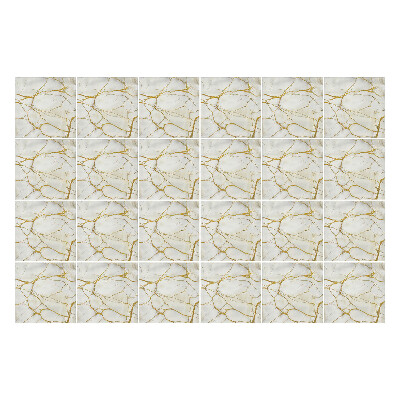 Nálepky na dlaždice Elegantný mramor so žilami