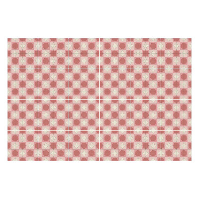 Nálepky na dlaždice Geometrické tvary v mriežke