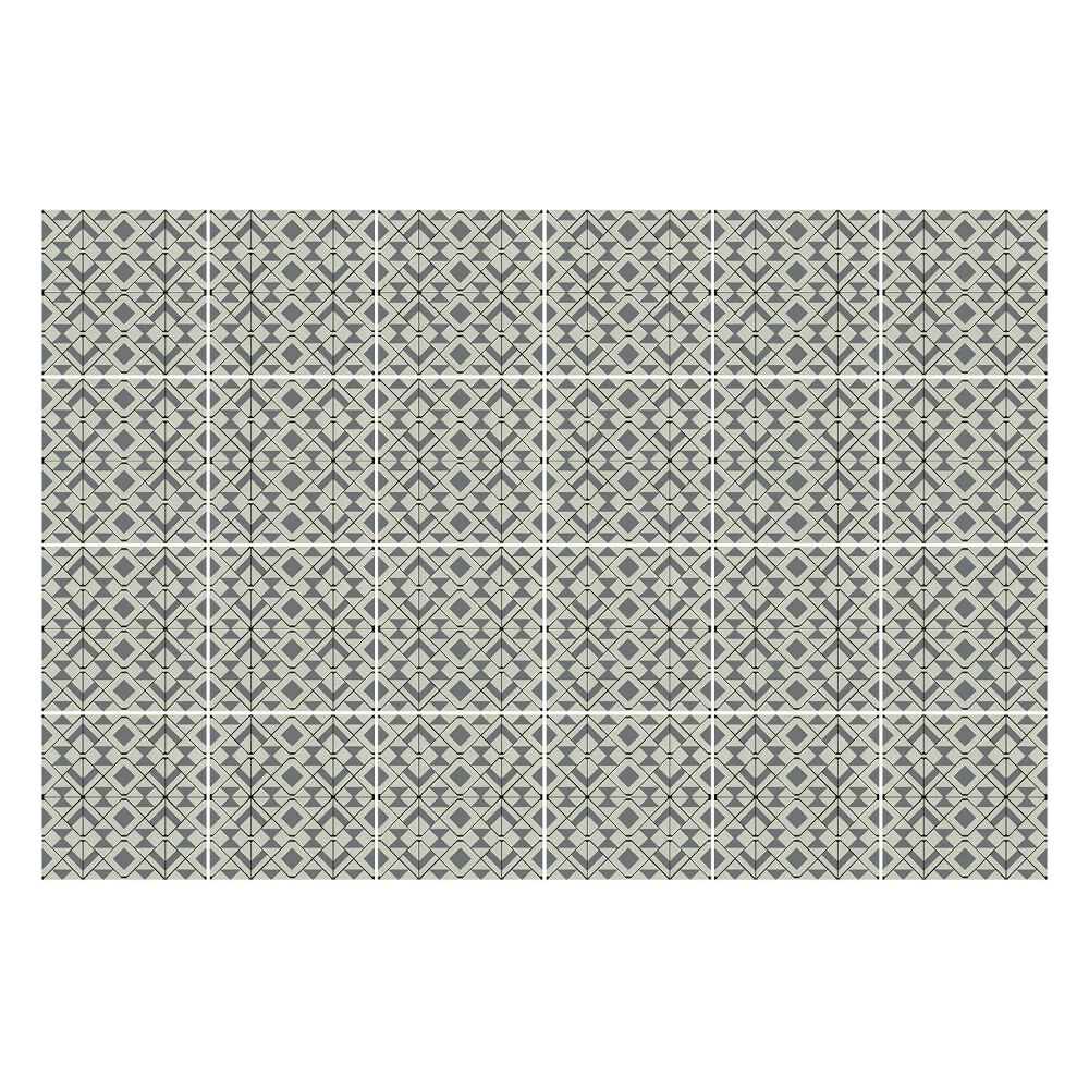 Samolepky na obklady Geometrické kosoštvorce a štvorce