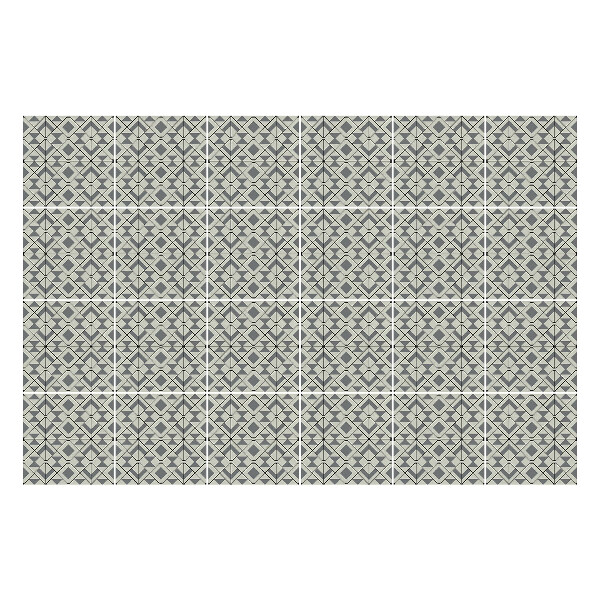 Samolepky na obklady Geometrické kosoštvorce a štvorce