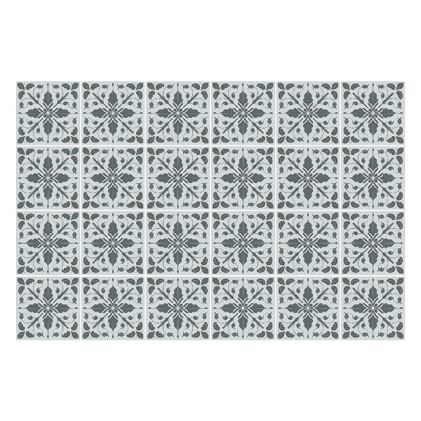 Samolepky na kachličky Kvetinové ozdoby v sieťke