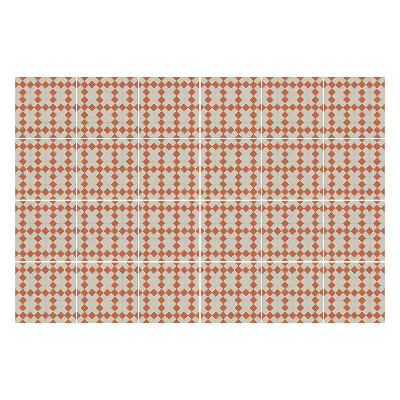 Samolepky na kachličky Geometrické kosoštvorce v mriežke