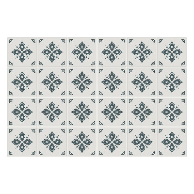 Samolepky na obklady Kvetinové ozdoby v sieťke