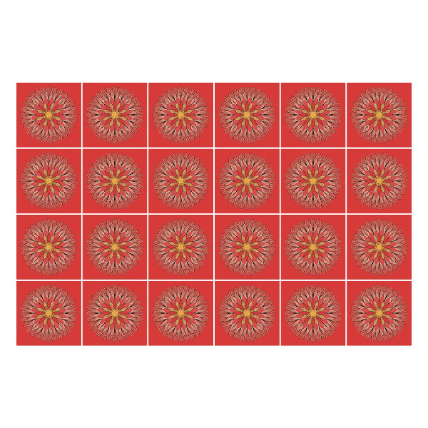 Samolepky na obklady Kvetinové vzory