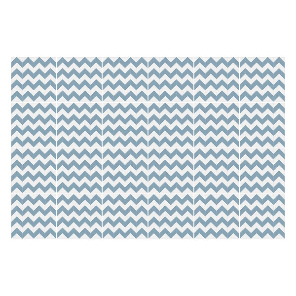 Samolepky na kachličky Horizontálne cikcaky