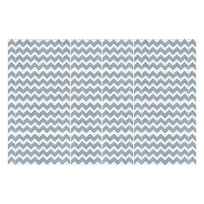 Nálepky na dlaždice Horizontálne cikcaky